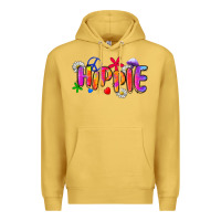 Antique Gold hippie Premium Hoodie - Zillion Design Studio