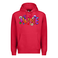 Cardinal hippie Premium Hoodie - Zillion Design Studio