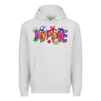 Dove Grey hippie Premium Hoodie - Zillion Design Studio