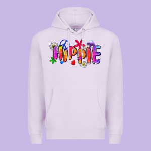 Hippie Premium Hoodie Designed By Zillion Design Studio
