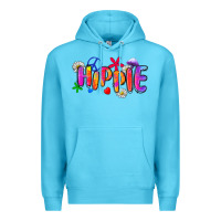 Ocean Blue hippie Premium Hoodie - Zillion Design Studio