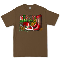 Cacao cowboy merry christmas Premium Tee - CowhideDigitalArt