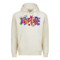 Oatmeal Heather hippie Premium Hoodie - Zillion Design Studio