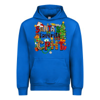 Cobalt santa's favorite cpht Urban Hoodie - Zillion Design Studio