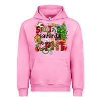 Fuchsia Pink santa's favorite cpht Urban Hoodie - Zillion Design Studio