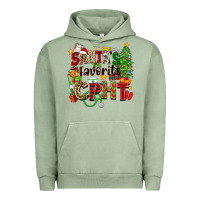 Pigment Oil Green santa's favorite cpht Urban Hoodie - Zillion Design Studio