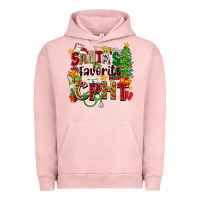 Pigment Salmon santa's favorite cpht Urban Hoodie - Zillion Design Studio