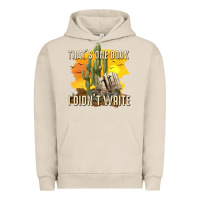 Pigment French Oak thats one book i didnt write tbw Urban Hoodie - texasbilliewilder