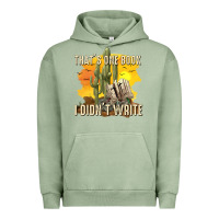 Pigment Oil Green thats one book i didnt write tbw Urban Hoodie - texasbilliewilder