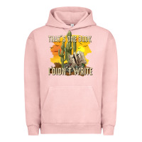 Pigment Salmon thats one book i didnt write tbw Urban Hoodie - texasbilliewilder