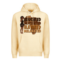 Pina Colada educated motivated elevated melanated Premium Hoodie - texasbilliewilder