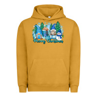 Merry Christmas Snowman Gnomes Urban Hoodie | Teevron