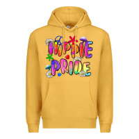 Mustard hippie pride Premium Hoodie - Zillion Design Studio