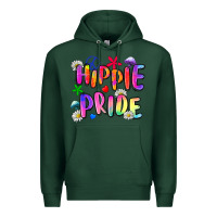 Sports Green hippie pride Premium Hoodie - Zillion Design Studio
