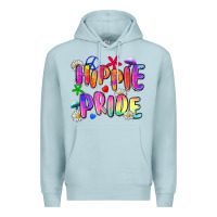 Blue Mist hippie pride Premium Hoodie - Zillion Design Studio