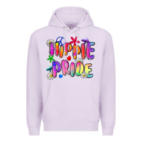 Lilac hippie pride Premium Hoodie - Zillion Design Studio