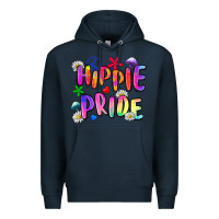 Navy hippie pride Premium Hoodie - Zillion Design Studio