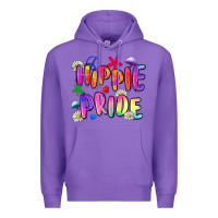 Purple hippie pride Premium Hoodie - Zillion Design Studio