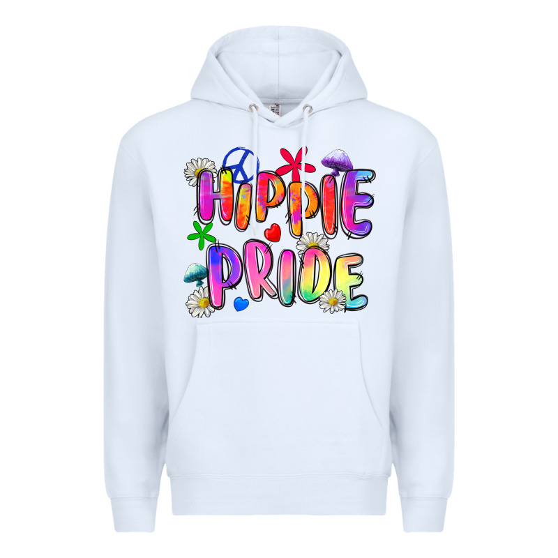 Hippie Pride Premium Hoodie by Zillion Design Studio | Teevron