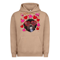Pigment Burro Valentine's day havanese dog Urban Hoodie - RanaPortraitStore