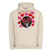 Pigment French Oak Valentine's day havanese dog Urban Hoodie - RanaPortraitStore