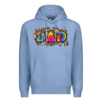 Colony Blue dad pride Premium Hoodie - Zillion Design Studio