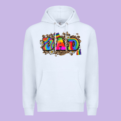 Dad Pride Premium Hoodie Designed By Zillion Design Studio