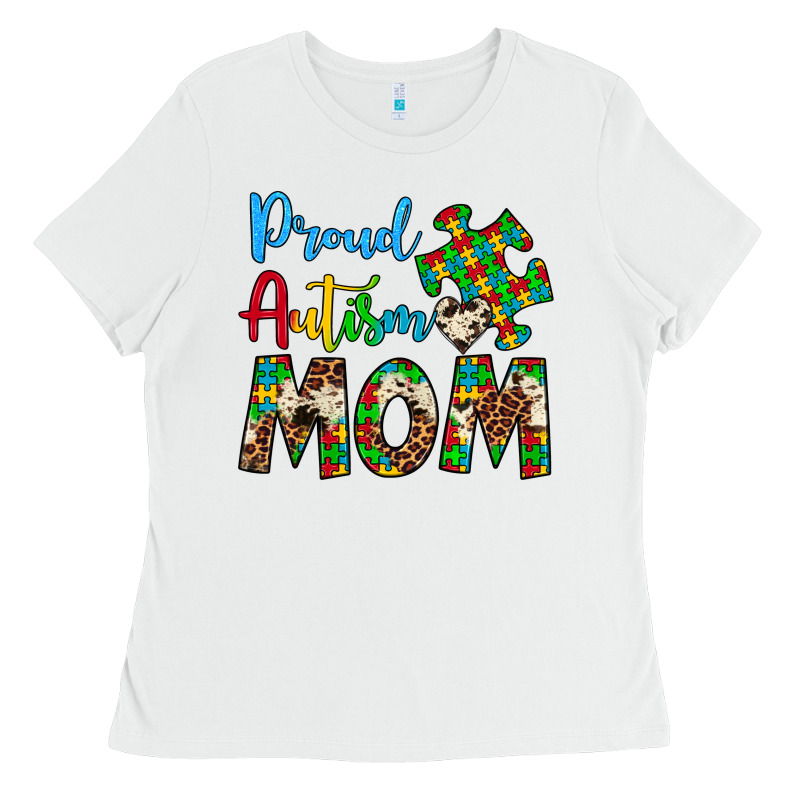 Proud Autism Mom Ladies Tee by Artiststas | Teevron