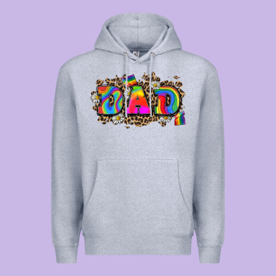 Dad Pride Premium Hoodie Designed By Zillion Design Studio