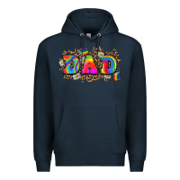 Navy dad pride Premium Hoodie - Zillion Design Studio