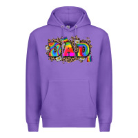 Purple dad pride Premium Hoodie - Zillion Design Studio