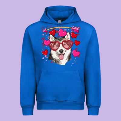 Urban Hoodie Valentine's day husky
