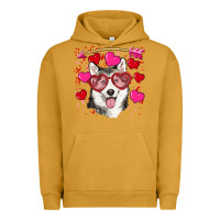 Pigment Peanut Butter Valentine's day husky Urban Hoodie - RanaPortraitStore