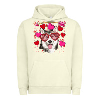 Pigment Pistachio Valentine's day husky Urban Hoodie - RanaPortraitStore