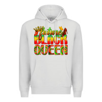 Dove Grey future black queen Premium Hoodie - texasbilliewilder