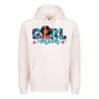 Girl Mom Afro Black Girl Premium Hoodie | Teevron