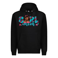 Black girl mom afro black girl Premium Hoodie - texasbilliewilder