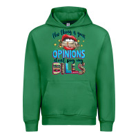 Emerald the thing is your opinions dont pay my bills Urban Hoodie - texasbilliewilder