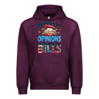 Mauve Wine the thing is your opinions dont pay my bills Urban Hoodie - texasbilliewilder