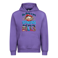 Tulip the thing is your opinions dont pay my bills Urban Hoodie - texasbilliewilder