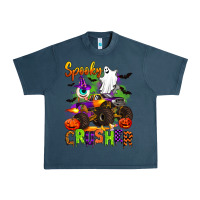 Spooky Cruhser With Monster Truck Urban Heavy Tee | Teevron