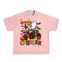 Salmon spooky cruhser with monster truck Urban Heavy Tee - Artiststas