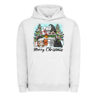 Pigment Lunar Rock merry christmas gnomes Urban Hoodie - Zillion Design Studio