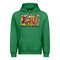 Emerald jesus the reason for the season Urban Hoodie - Zillion Design Studio