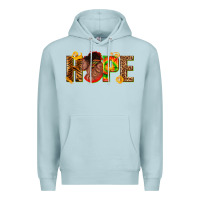 Blue Mist hope afro Premium Hoodie - texasbilliewilder