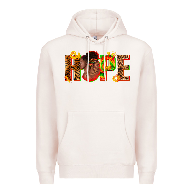 Hope Afro Premium Hoodie by texasbilliewilder | Teevron