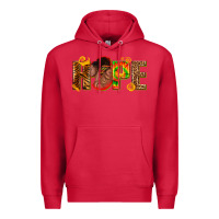 Cardinal hope afro Premium Hoodie - texasbilliewilder