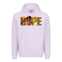 Lilac hope afro Premium Hoodie - texasbilliewilder