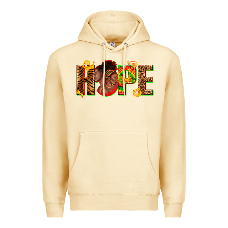 Hope Afro Premium Hoodie by texasbilliewilder | Teevron