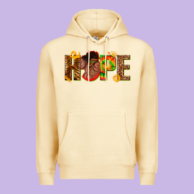 Hope Afro Premium Hoodie Designed By Texasbilliewilder